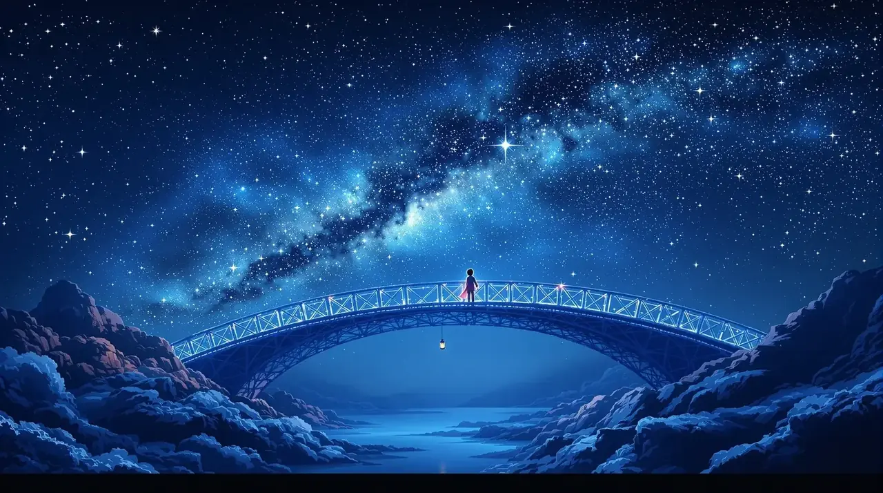 星河旅人 主视觉海报