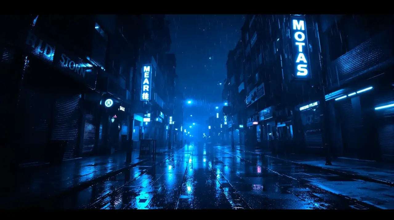 极夜追踪 主视觉海报
